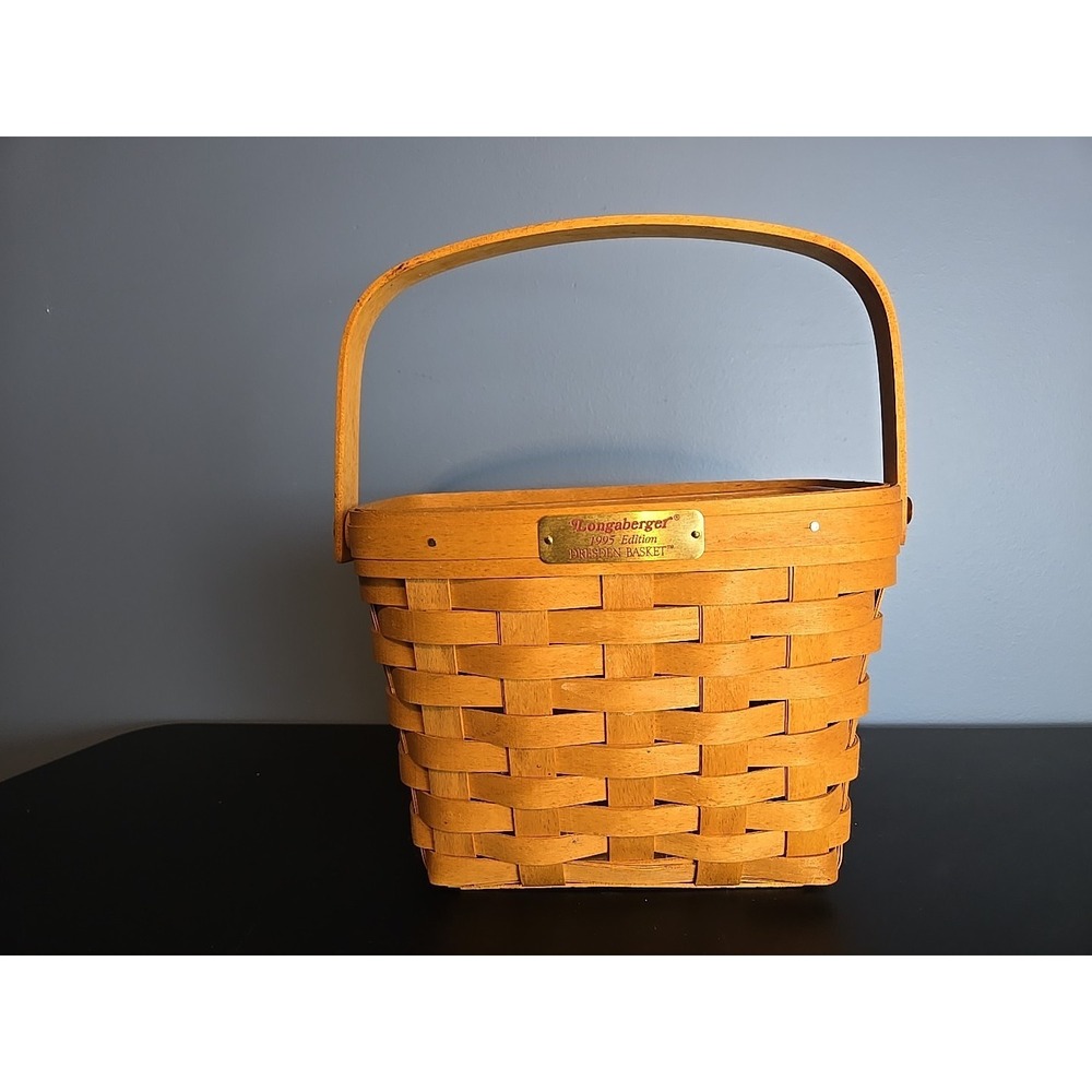 Vintage‎ 1995 Edition Longaberger Dresden Tour Basket 15695